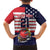 United States Cricket Custom Family Matching Summer Maxi Dress and Hawaiian Shirt Team USA One For All
