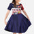 United States Cricket Custom Family Matching Summer Maxi Dress and Hawaiian Shirt Team USA One For All