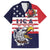 United States Cricket Custom Family Matching Summer Maxi Dress and Hawaiian Shirt Team USA One For All