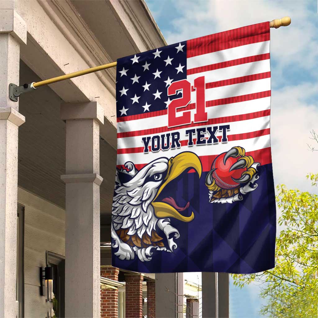 United States Cricket Custom Garden Flag Team USA One For All