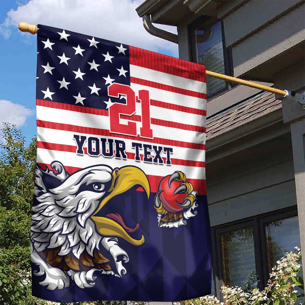 United States Cricket Custom Garden Flag Team USA One For All