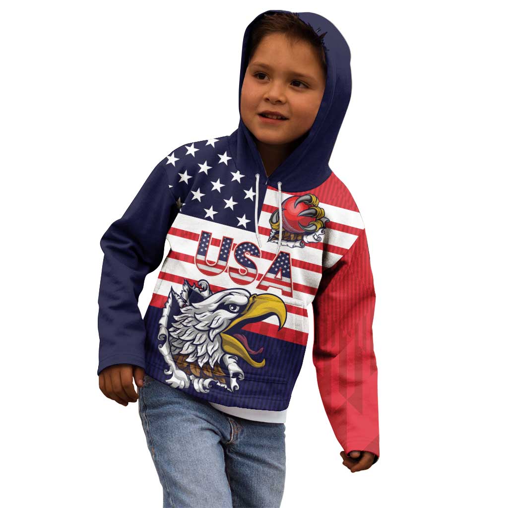 United States Cricket Custom Kid Hoodie Team USA One For All