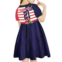 United States Cricket Custom Kid Short Sleeve Dress Team USA One For All