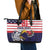 United States Cricket Custom Leather Tote Bag Team USA One For All