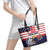 United States Cricket Custom Leather Tote Bag Team USA One For All