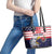 United States Cricket Custom Leather Tote Bag Team USA One For All