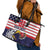 United States Cricket Custom Leather Tote Bag Team USA One For All