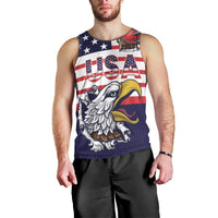United States Cricket Custom Men Tank Top Team USA One For All
