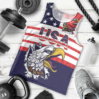 United States Cricket Custom Men Tank Top Team USA One For All