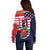 United States Cricket Custom Off Shoulder Sweater Team USA One For All