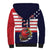 United States Cricket Custom Sherpa Hoodie Team USA One For All