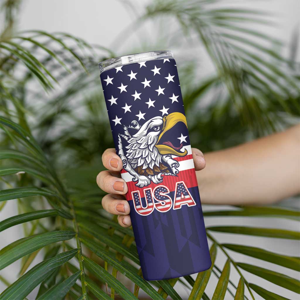 United States Cricket Custom Skinny Tumbler Team USA One For All