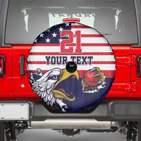 United States Cricket Custom Spare Tire Cover Team USA One For All