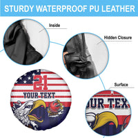 United States Cricket Custom Spare Tire Cover Team USA One For All