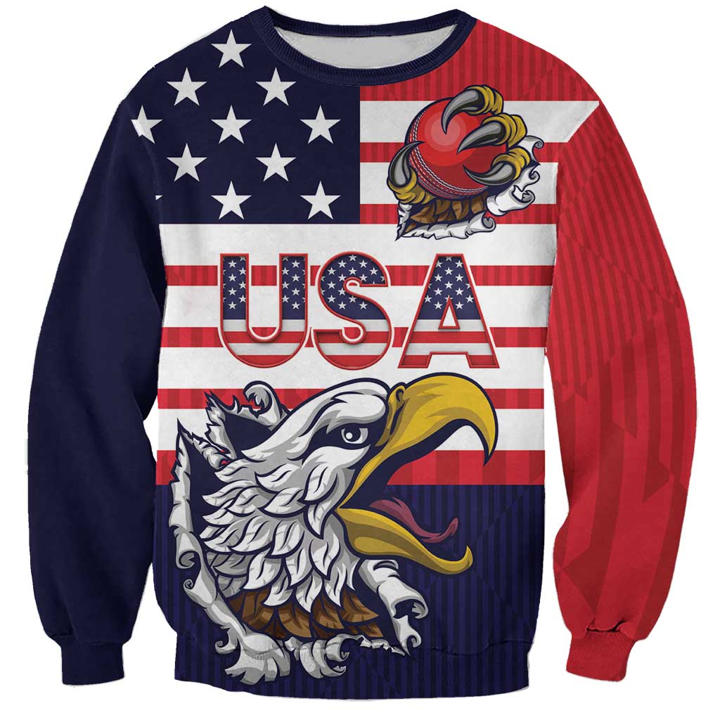 United States Cricket Custom Sweatshirt Team USA One For All