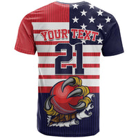 United States Cricket Custom T Shirt Team USA One For All