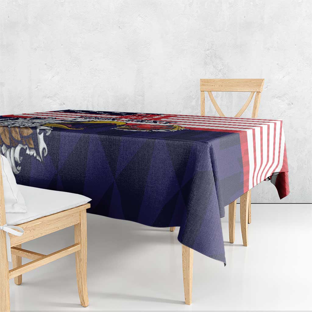 United States Cricket Custom Tablecloth Team USA One For All