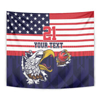 United States Cricket Custom Tapestry Team USA One For All