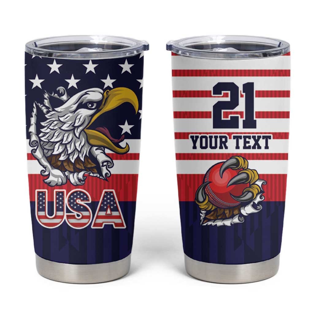 United States Cricket Custom Tumbler Cup Team USA One For All