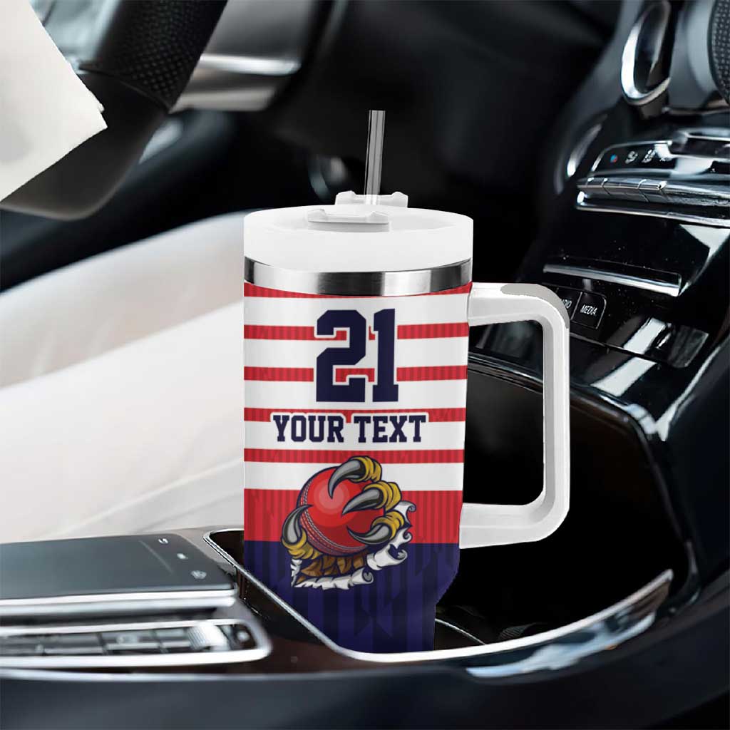 United States Cricket Custom Tumbler With Handle Team USA One For All