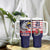 United States Cricket Custom Tumbler With Handle Team USA One For All