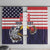 United States Cricket Custom Window Curtain Team USA One For All
