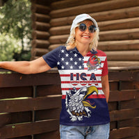 United States Cricket Custom Women Polo Shirt Team USA One For All