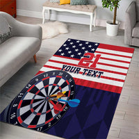 United States Dart Custom Area Rug Team USA One For All