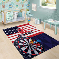 United States Dart Custom Area Rug Team USA One For All