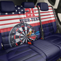 United States Dart Custom Back Car Seat Cover Team USA One For All