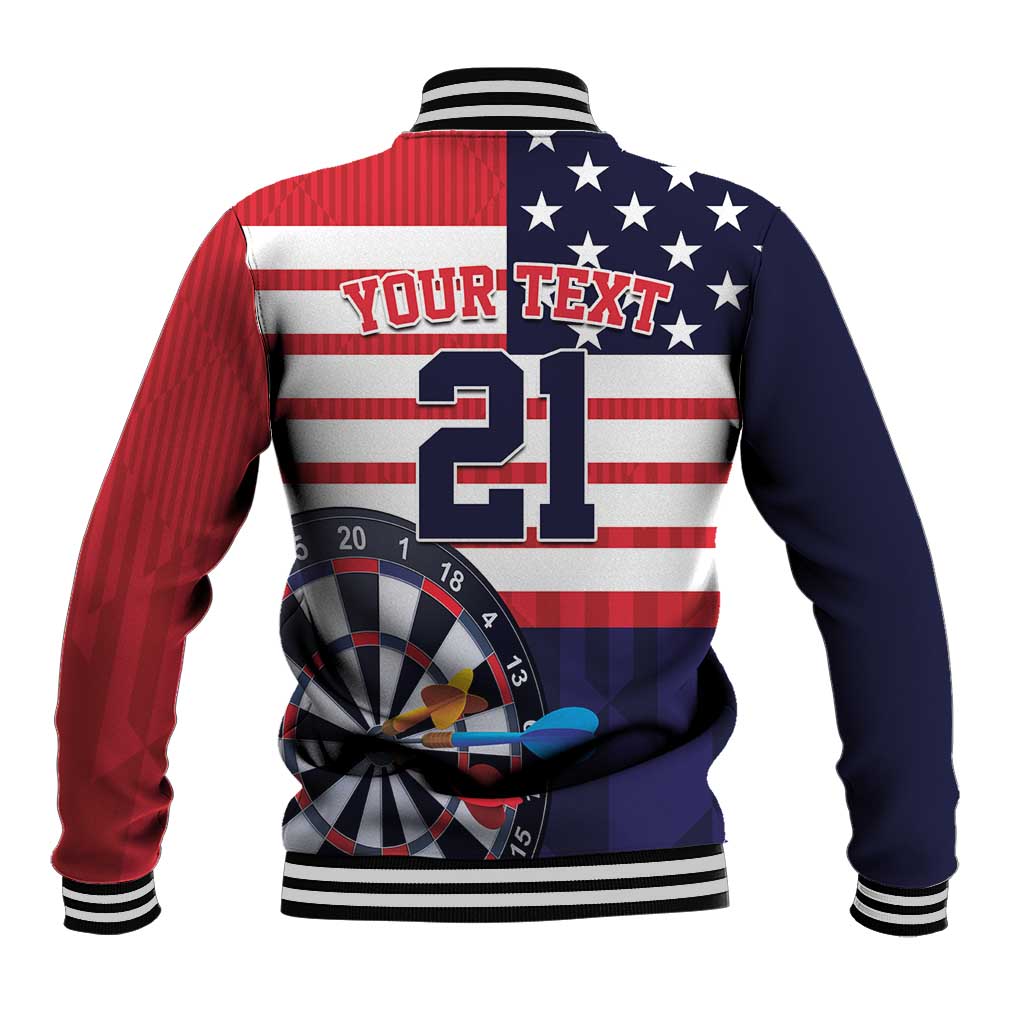 United States Dart Custom Baseball Jacket Team USA One For All
