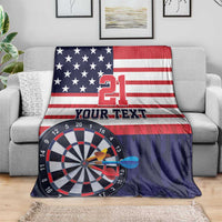 United States Dart Custom Blanket Team USA One For All