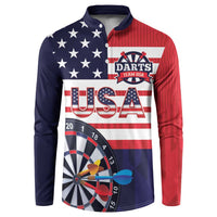 United States Dart Custom Button Sweatshirt Team USA One For All