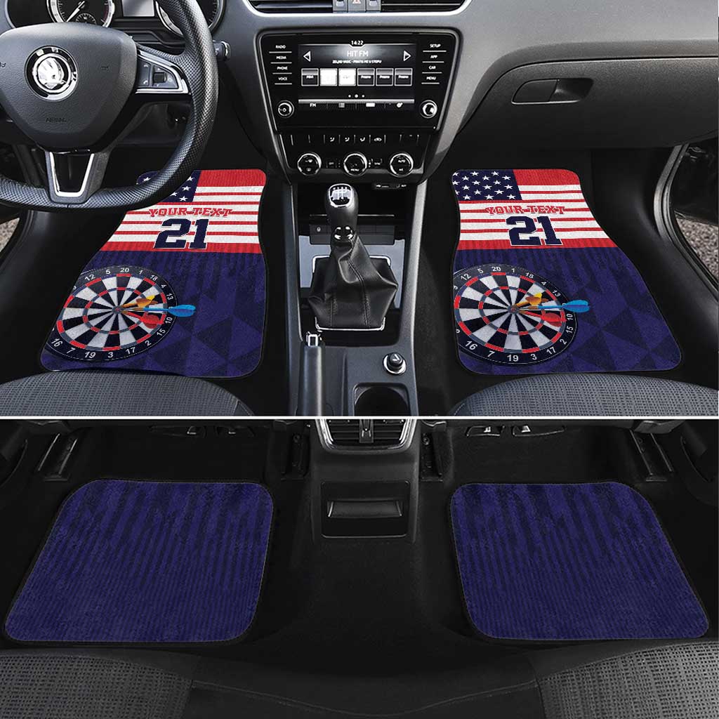 United States Dart Custom Car Mats Team USA One For All