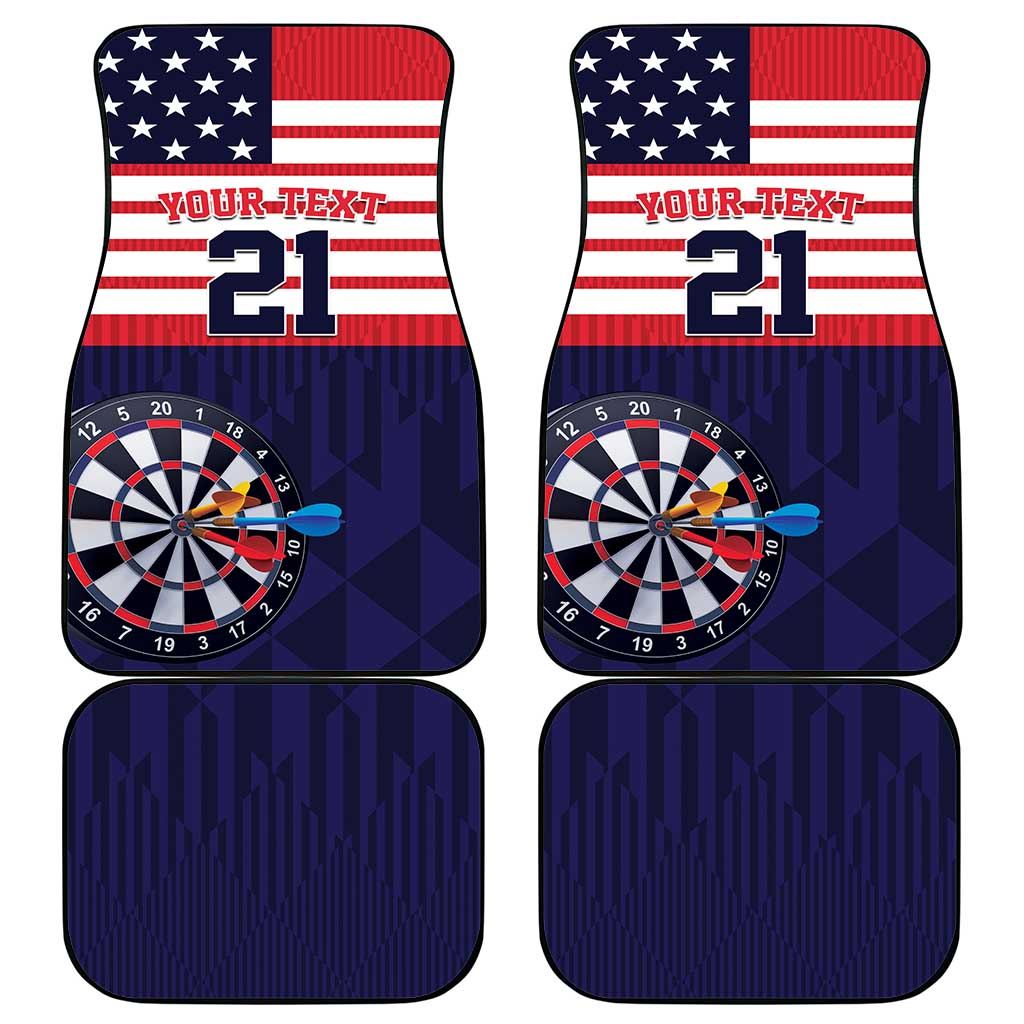 United States Dart Custom Car Mats Team USA One For All
