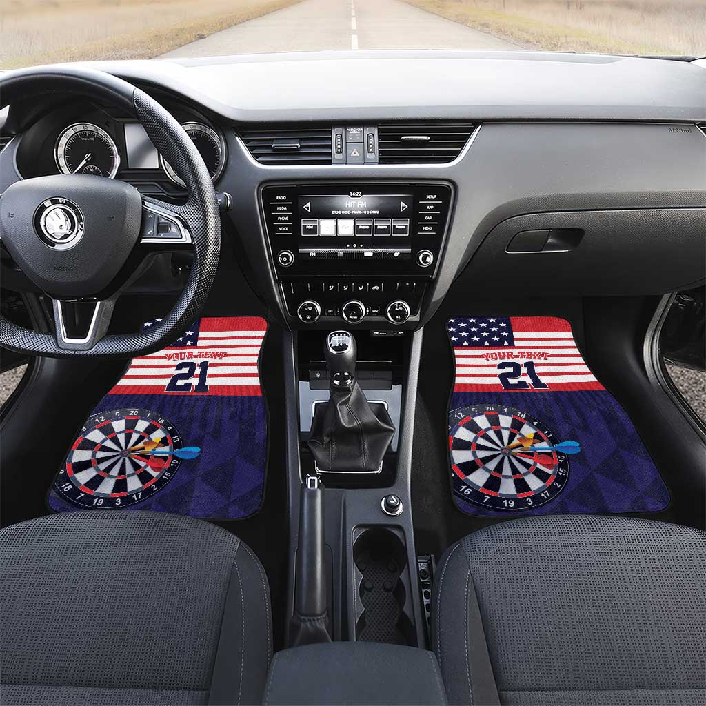 United States Dart Custom Car Mats Team USA One For All