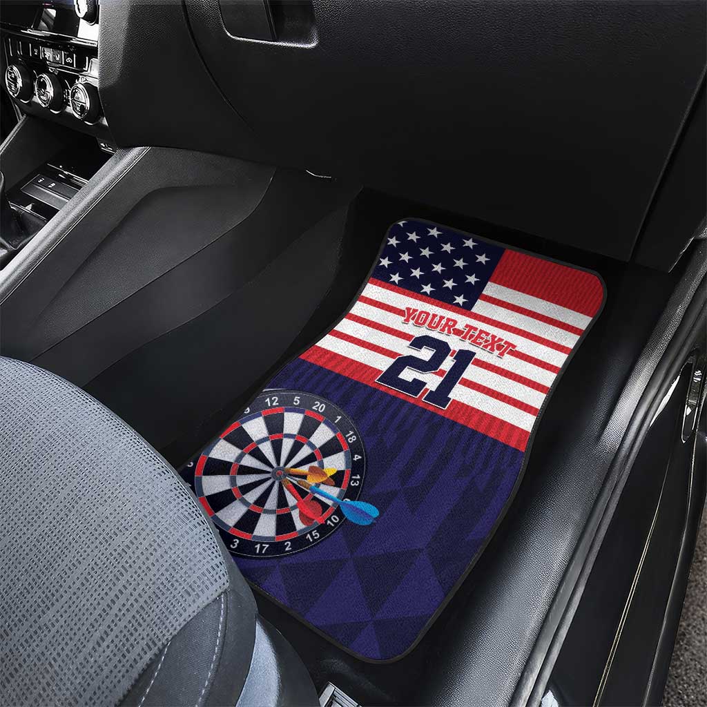 United States Dart Custom Car Mats Team USA One For All