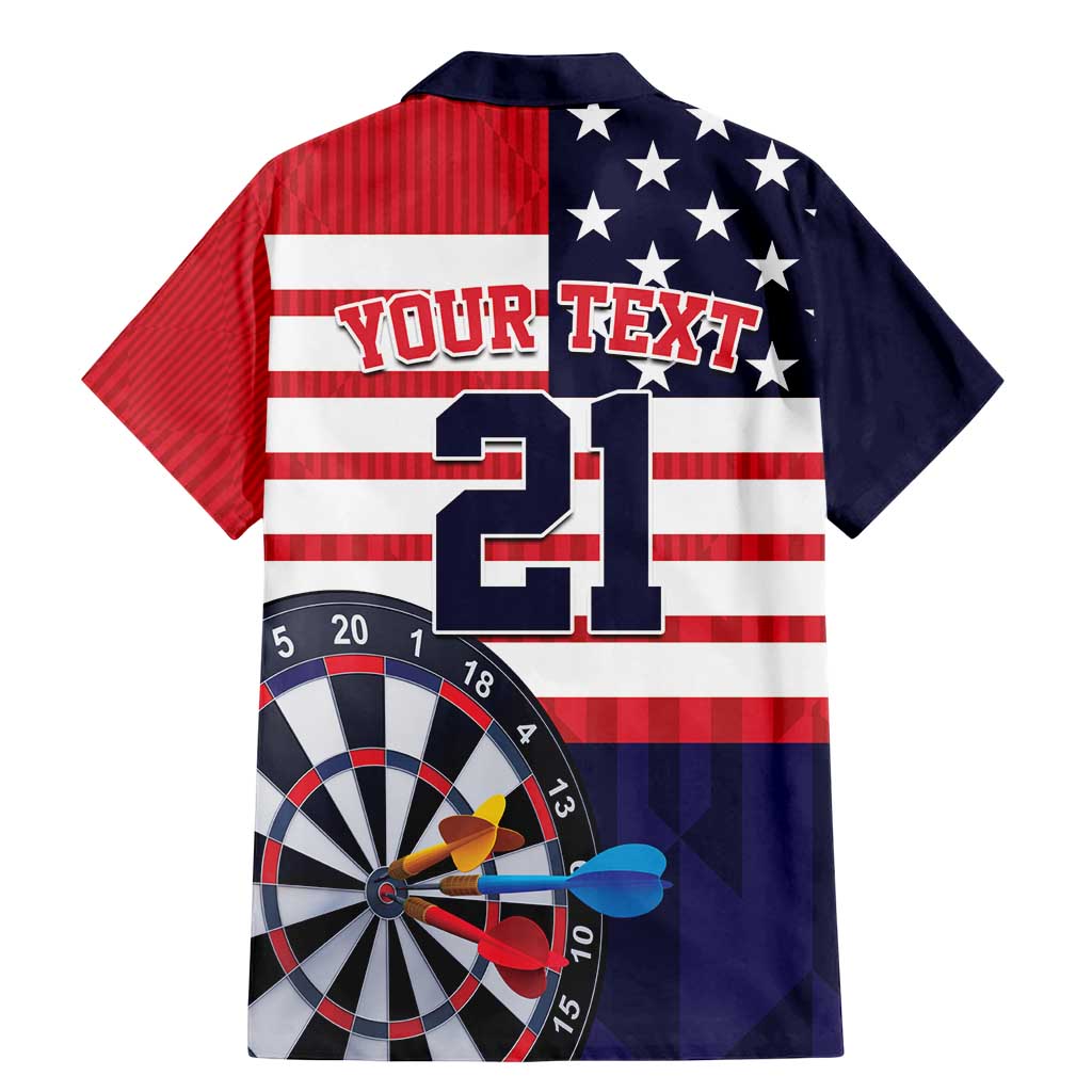 United States Dart Custom Family Matching Mermaid Dress and Hawaiian Shirt Team USA One For All