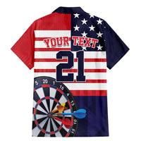 United States Dart Custom Family Matching Mermaid Dress and Hawaiian Shirt Team USA One For All