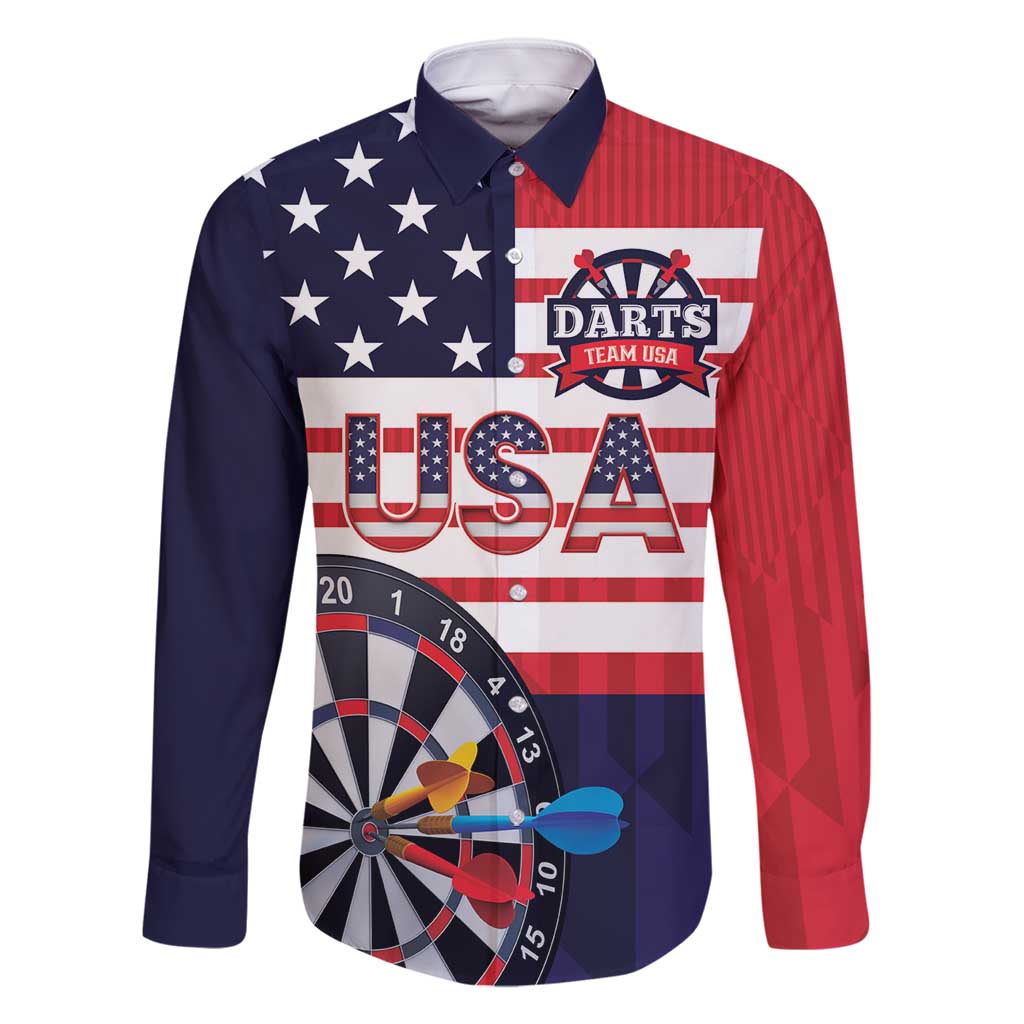 United States Dart Custom Family Matching Mermaid Dress and Hawaiian Shirt Team USA One For All