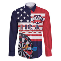 United States Dart Custom Family Matching Puletasi and Hawaiian Shirt Team USA One For All