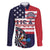 United States Dart Custom Family Matching Summer Maxi Dress and Hawaiian Shirt Team USA One For All