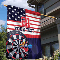 United States Dart Custom Garden Flag Team USA One For All