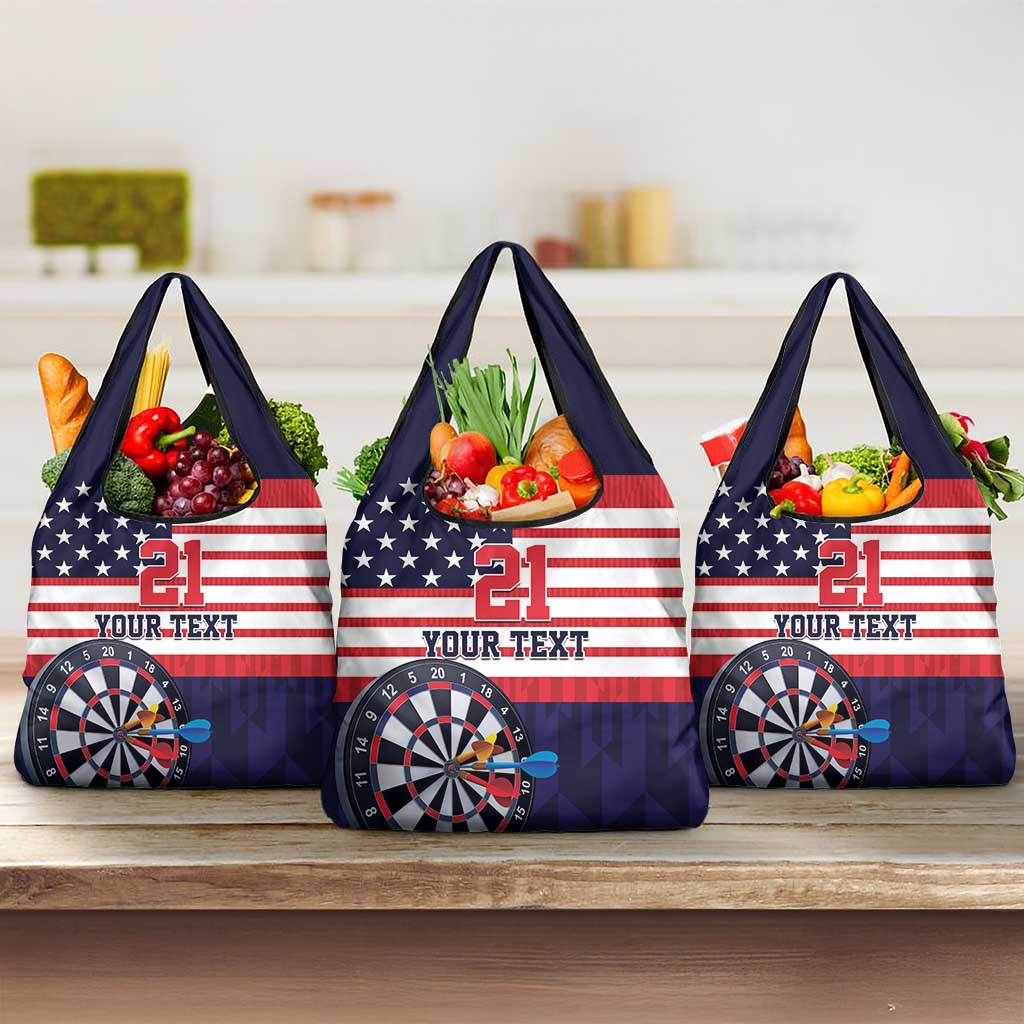 United States Dart Custom Grocery Bag Team USA One For All