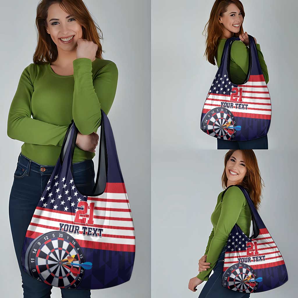 United States Dart Custom Grocery Bag Team USA One For All