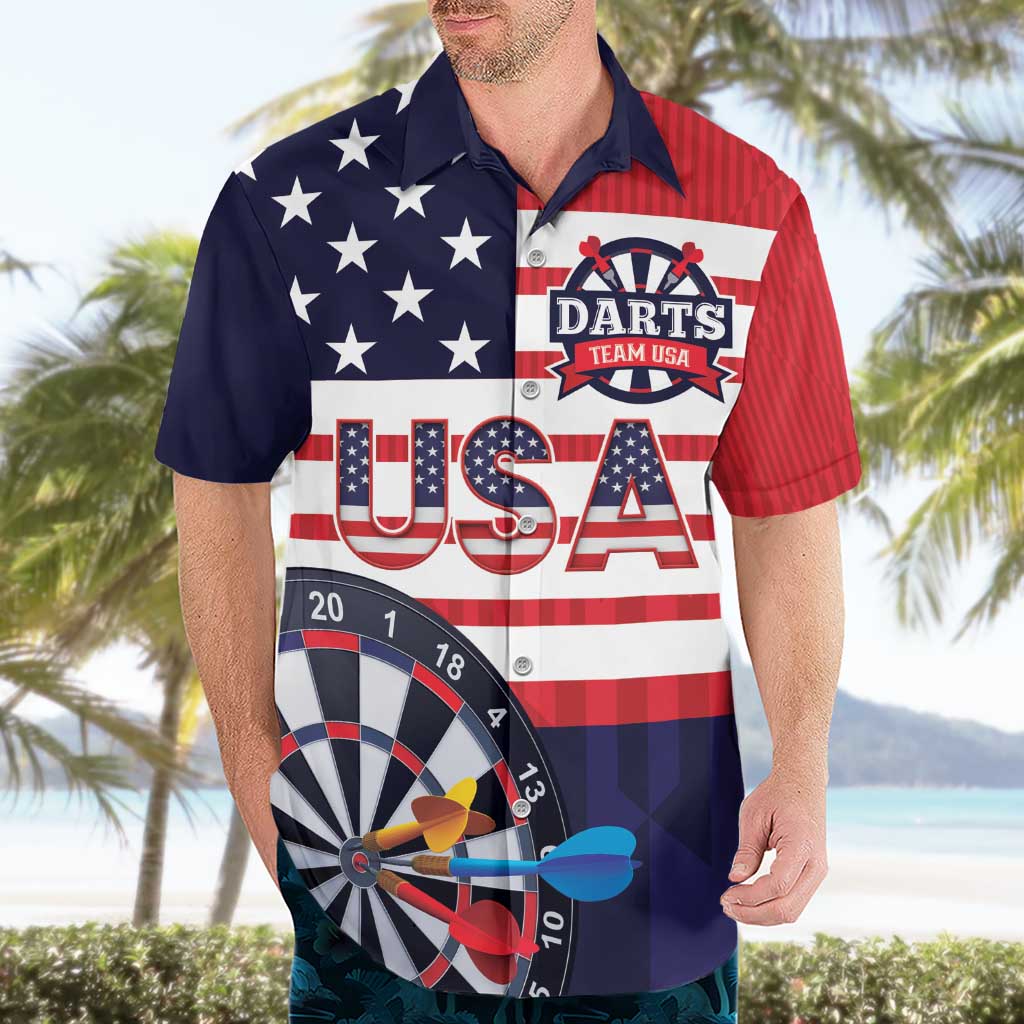 United States Dart Custom Hawaiian Shirt Team USA One For All
