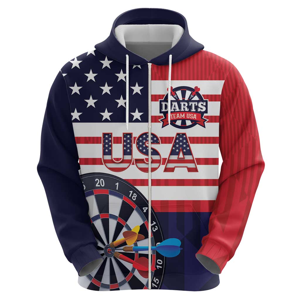 United States Dart Custom Hoodie Team USA One For All