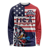 United States Dart Custom Long Sleeve Shirt Team USA One For All