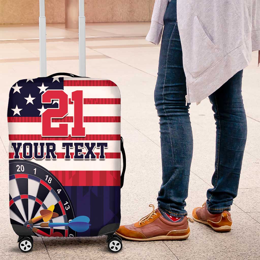 United States Dart Custom Luggage Cover Team USA One For All