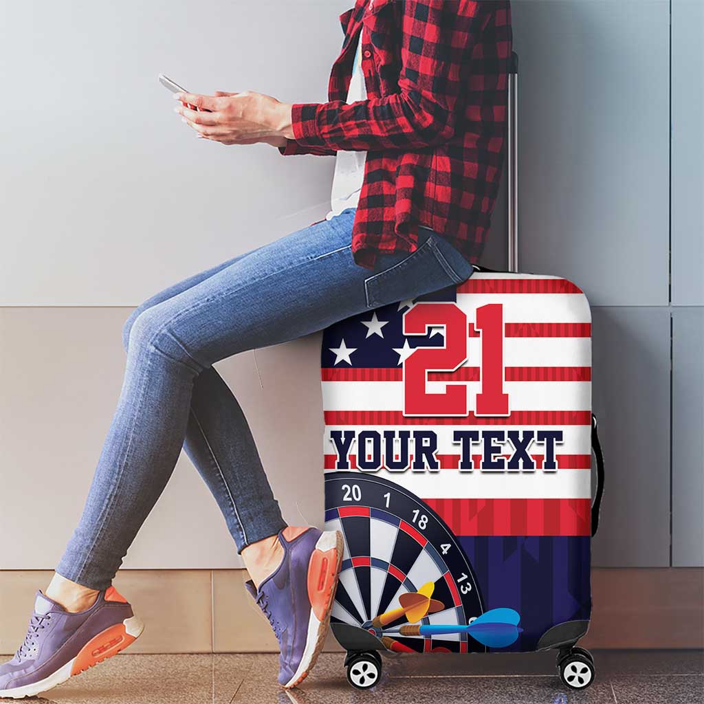 United States Dart Custom Luggage Cover Team USA One For All